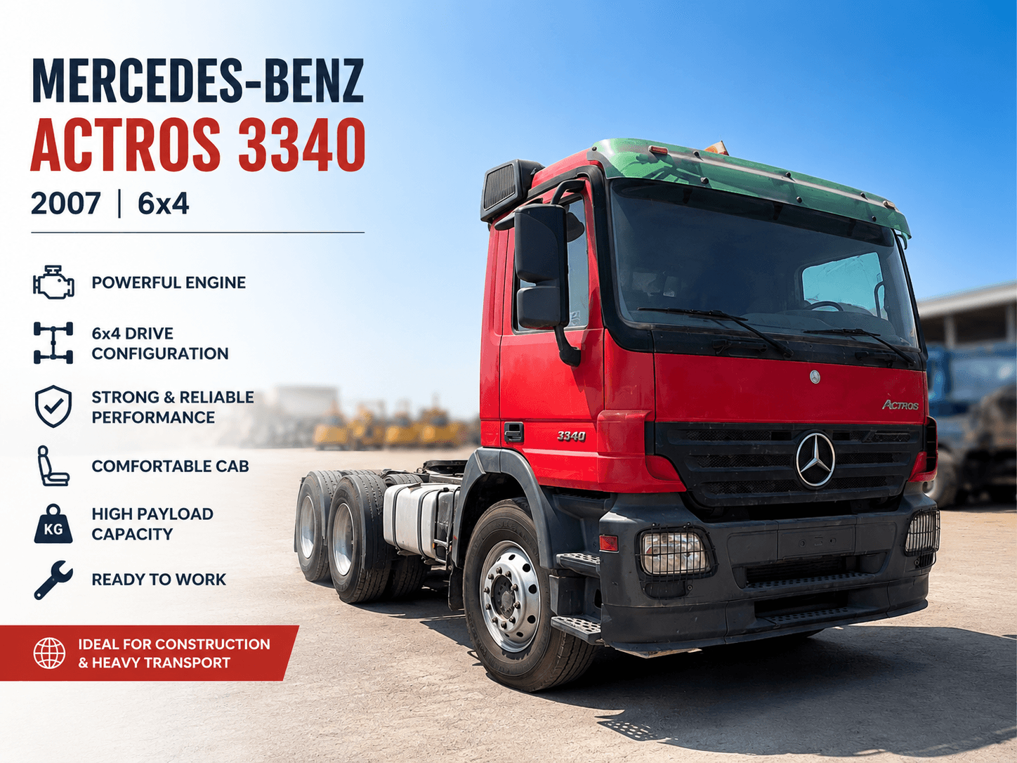 Mercedes Actros 3340
